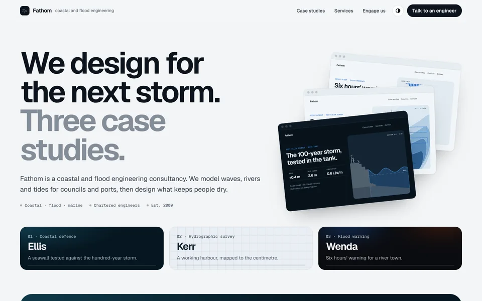 Fathom Engineering example site